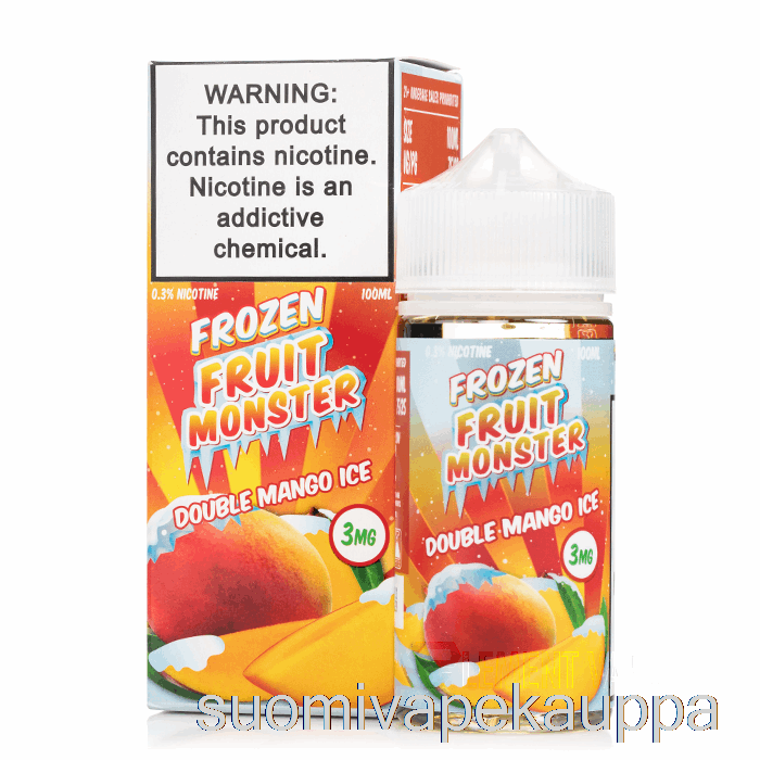 Vape Nesteet Ice Double Mango - Jäädytetty Hedelmähirviö - 100ml 0mg